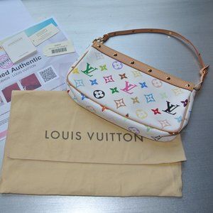 LOUIS VUITTON Monogram Multicolor Pochette